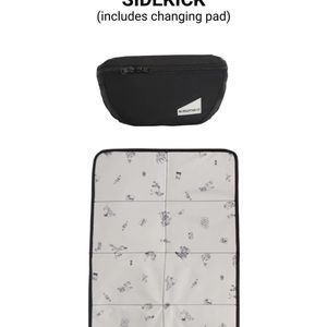 NO RECEPTION CLUB SIDEKICK diaper change Fanny pack with changing pad